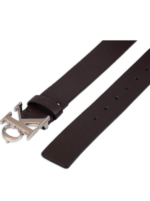 Calvin Klein Men's CK Monogram Cut Out Buckle Belt - Image 2