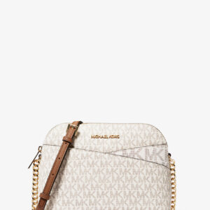 Michael kors Jet Set Travel Medium Logo Dome Crossbody Bag