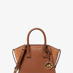 Michael kors Avril Extra-Small Leather and Suede Satchel