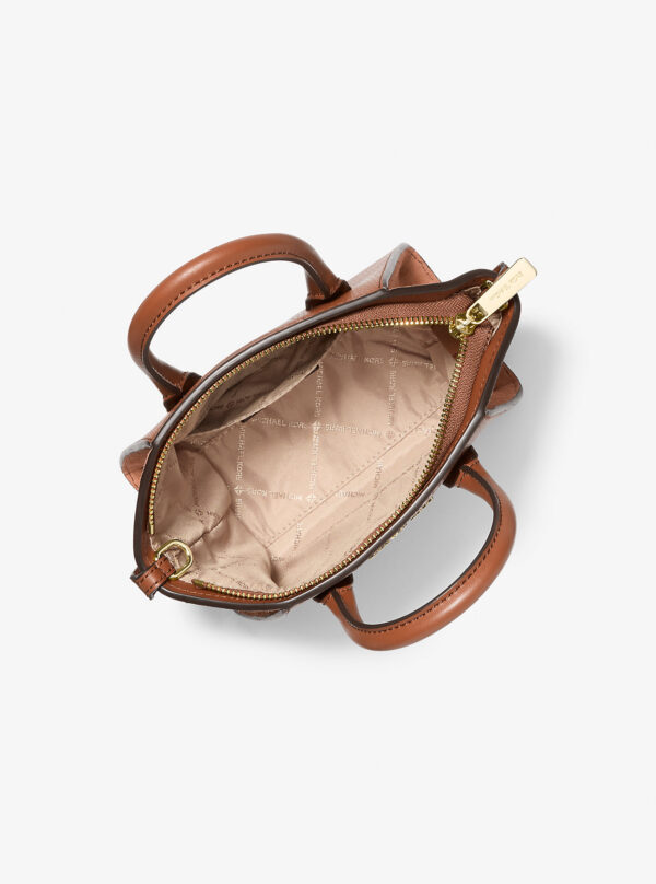 Michael kors Avril Extra-Small Leather and Suede Satchel - Image 2