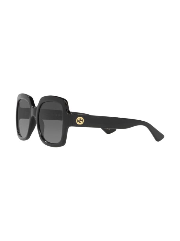GUCCI logo-plaque square-frame sunglasses GG1337S - Image 2