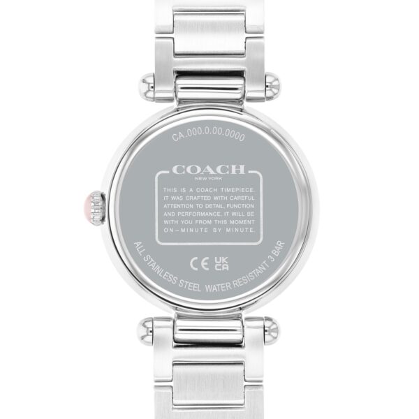 COACH WOMEN'S MOTHER OF PEARL DIAL WATCH 14504182 - Image 3