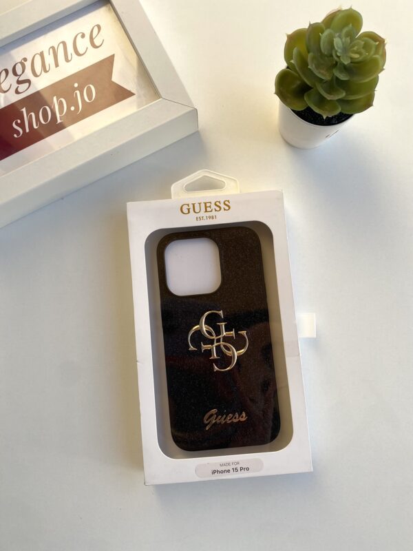 Guess Fixed Glitter Case For iPhone 15 Pro - Image 4