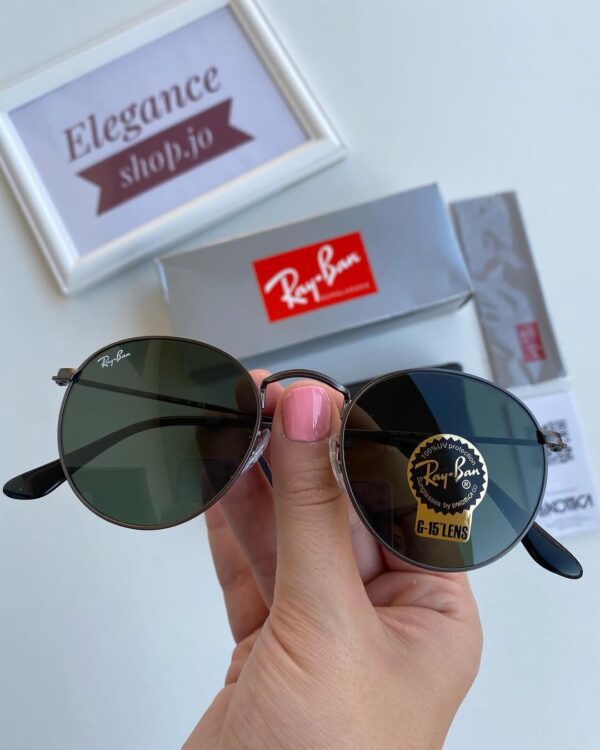 Ray-Ban Rb3447 Round Metal Evolve Photochromic Sunglasses