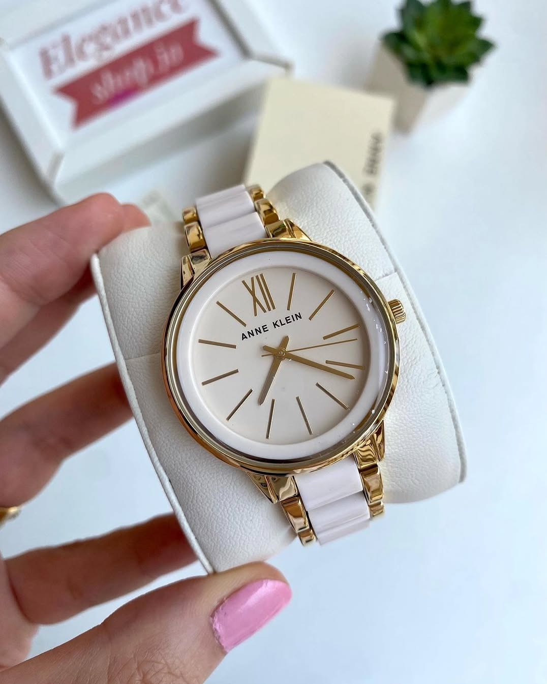 Anne Klein Women's Resin Bracelet Watch - Image 2