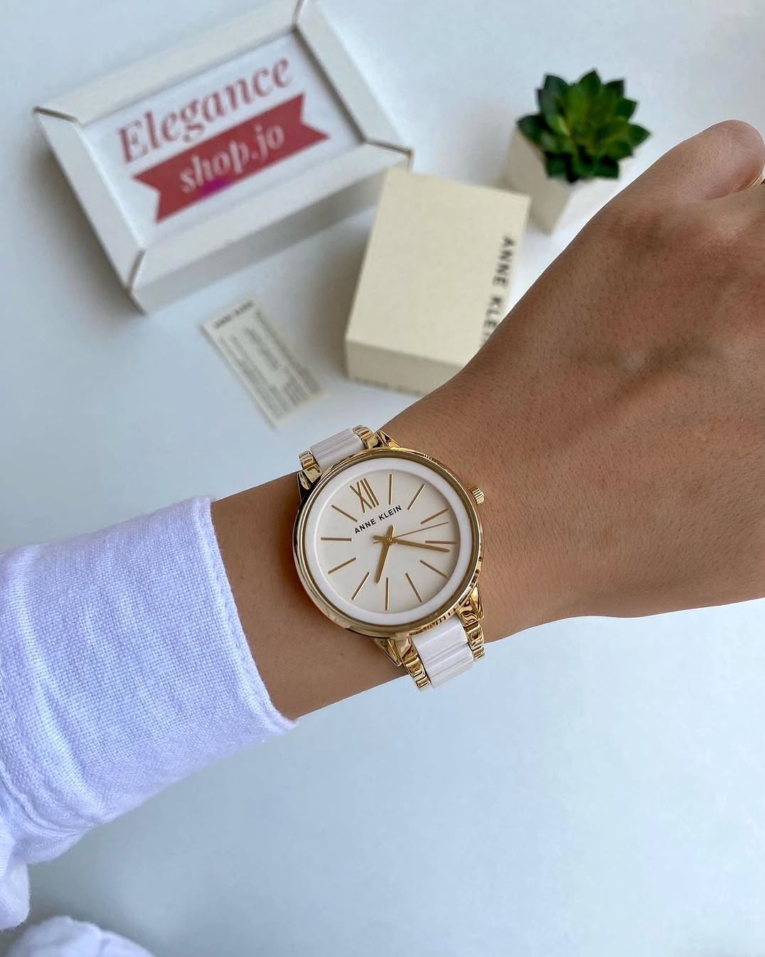 Anne Klein Women's Resin Bracelet Watch