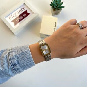 Anne Klein Women's Bracelet Watch AK/3907SVTT