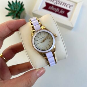 Anne Klein Women's Resin Bracelet Watch AK/3212WTGB