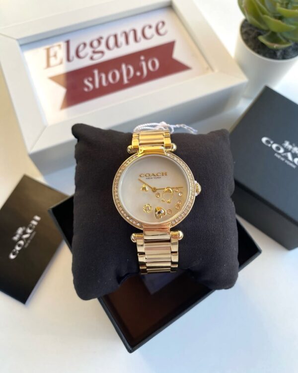 COACH WOMEN'S MOTHER OF PEARL DIAL WATCH 14504265 - Image 3