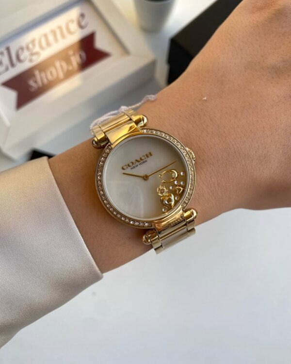 COACH WOMEN'S MOTHER OF PEARL DIAL WATCH 14504265