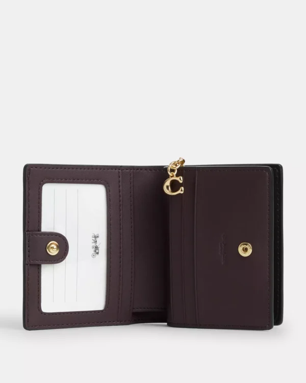 Coach Snap Wallet In Signature Canvas - Image 2