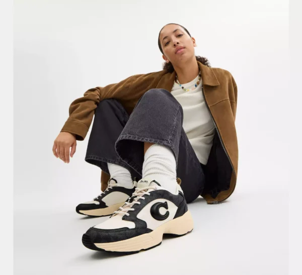 Coach Strider Sneaker In Signature Canvas - Image 5