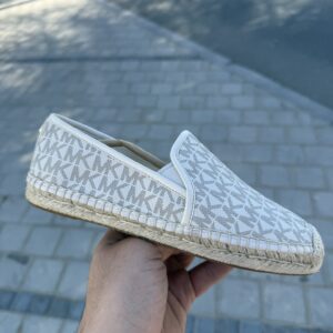Michael Kors Hastings Signature Logo Slip-On Espadrille