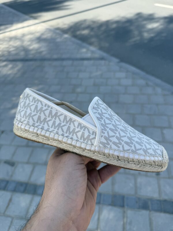 Michael Kors Hastings Signature Logo Slip-On Espadrille