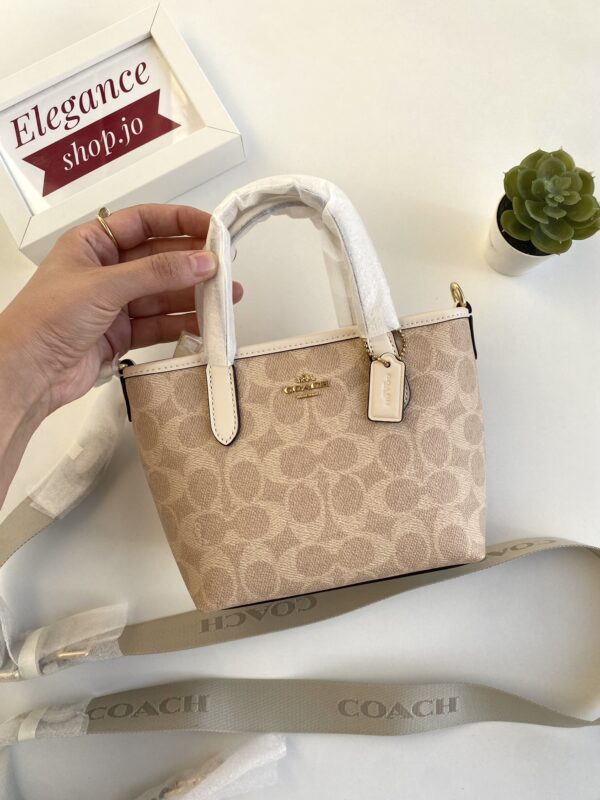 City Mini Tote Bag In Signature Canvas - Image 2
