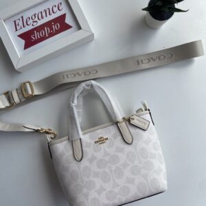 Coach City Mini Tote Bag In Signature Canvas