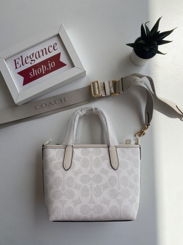 Coach City Mini Tote Bag In Signature Canvas - Image 2