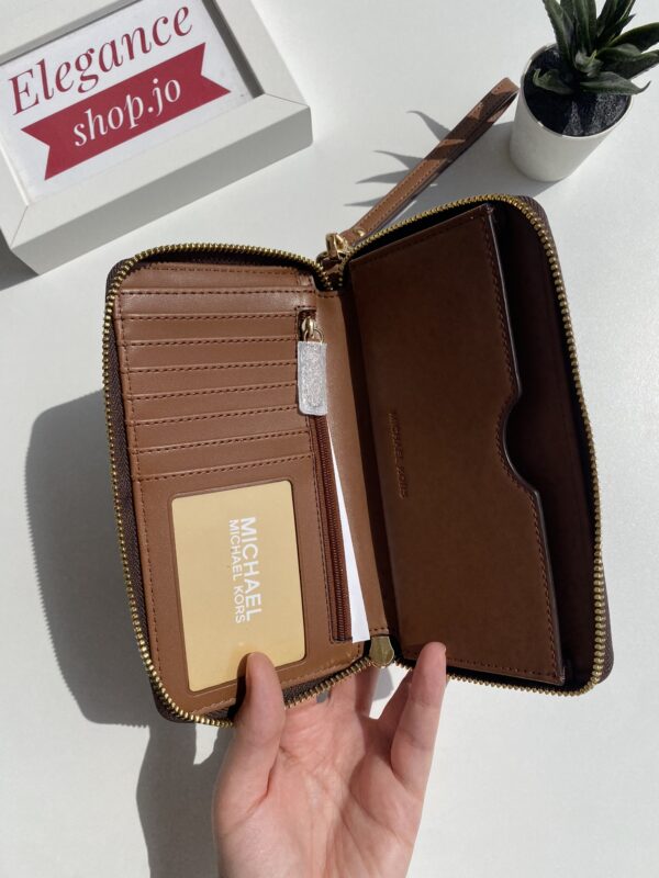 Michael Kors Jet Set Signature Logo Smartphone Wristlet - Image 4
