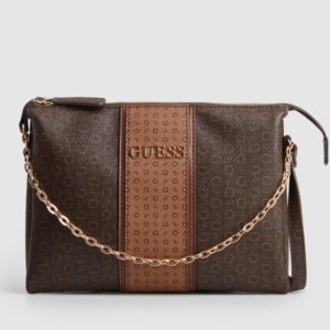GUESS Womens Suma Crossbody Top Zip Handbag