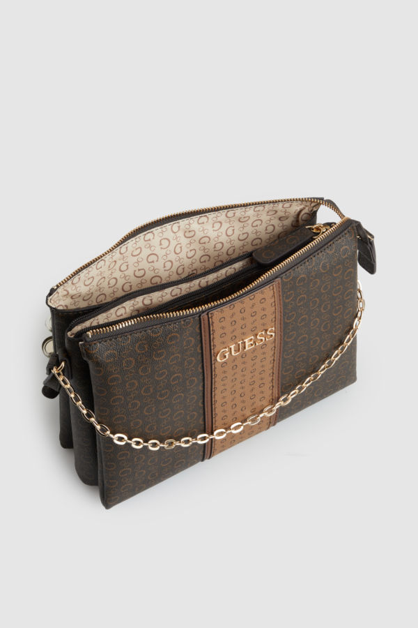 GUESS Womens Suma Crossbody Top Zip Handbag - Image 2