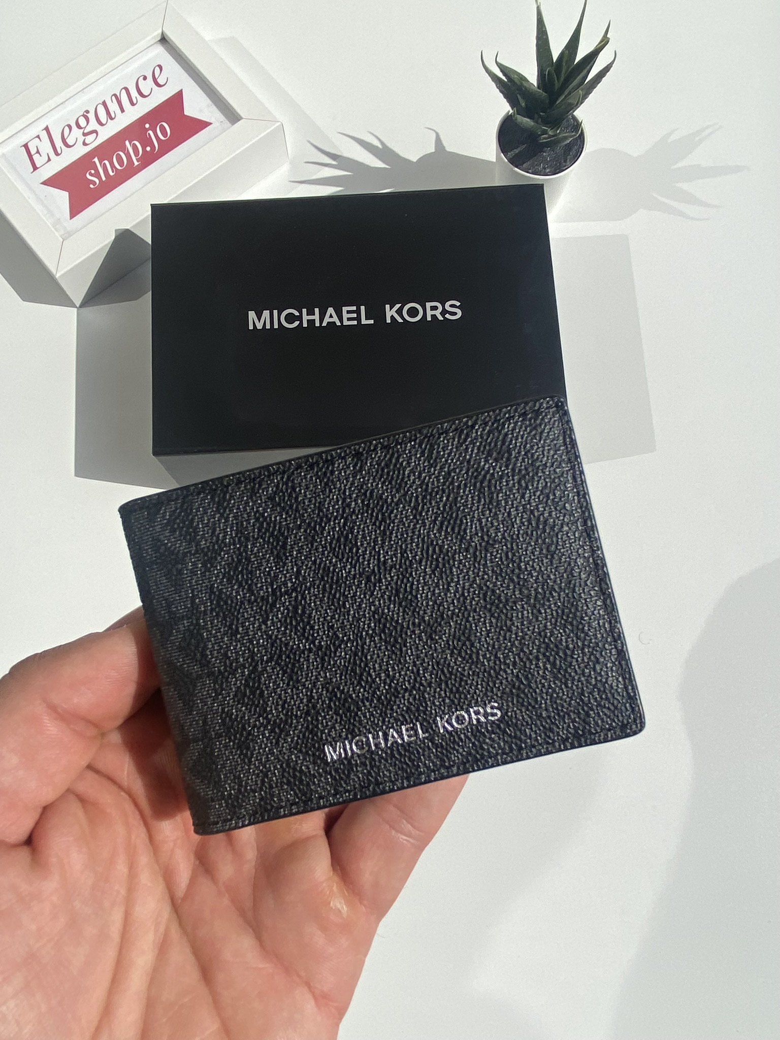 Michael Kors Men`s Logo Lettering Bi-Fold Wallet - Image 4
