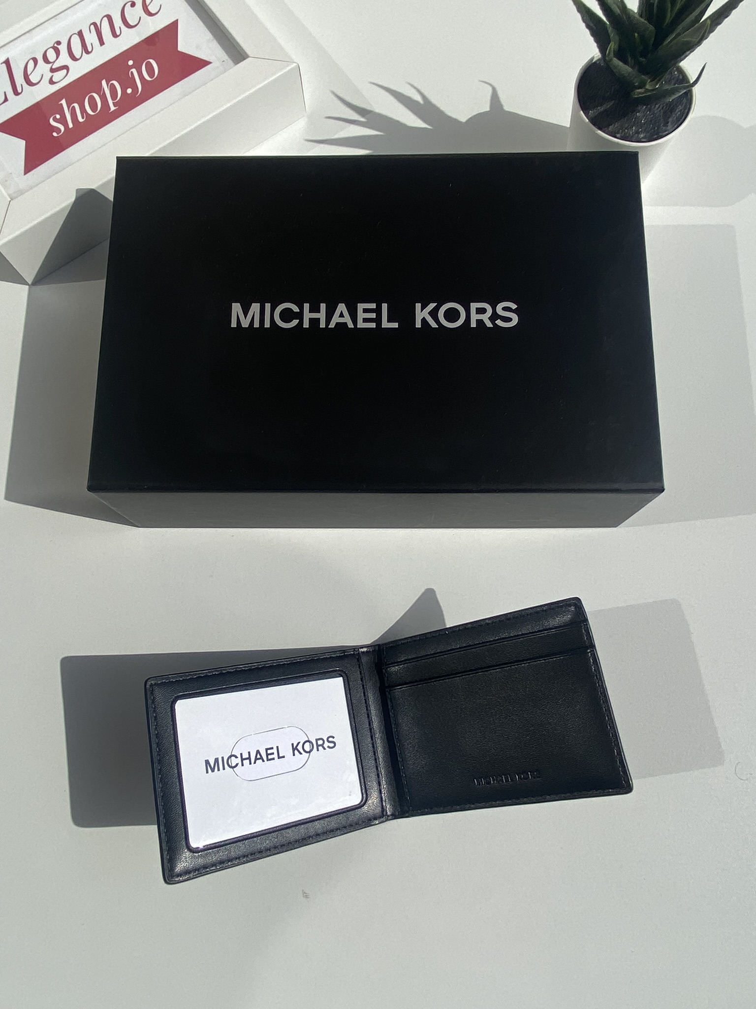 Michael Kors Men`s Logo Lettering Bi-Fold Wallet - Image 5