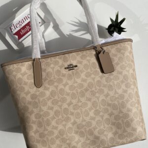Coach City Tote Bag In Signature Canvas