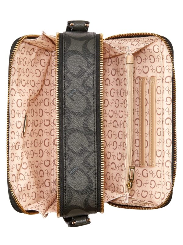 GUESS Womens Reinee MiniZip Crossbody Handbag - Image 4