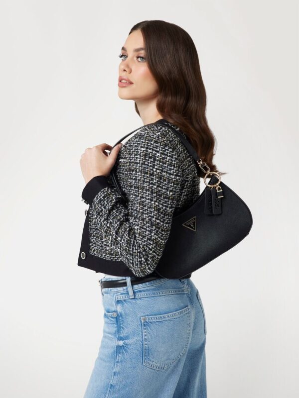 GUESS Women`s Noelle Top Zip Shoulder Bag - Image 5