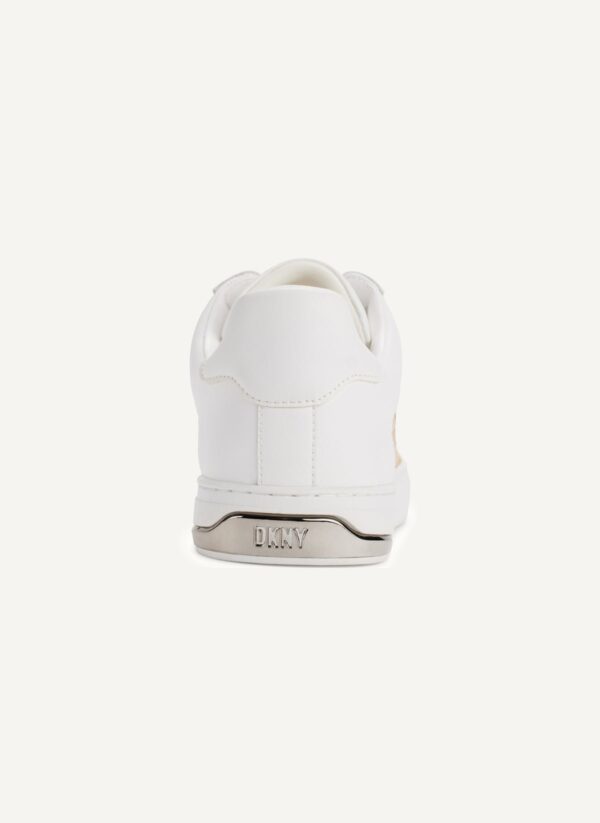 DKNY Women Abeni Arch Raffia Lace Up Shoes - Image 3