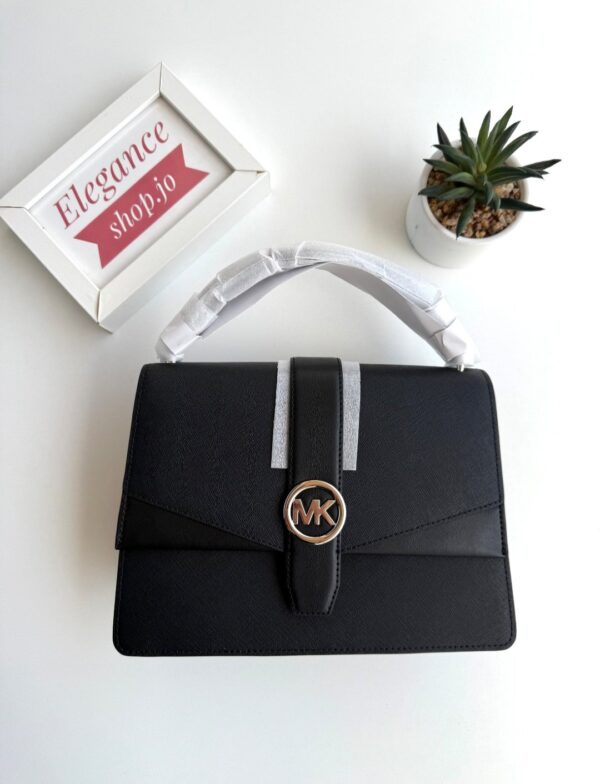 Michael Kors Greenwich Medium Saffiano Leather Satchel