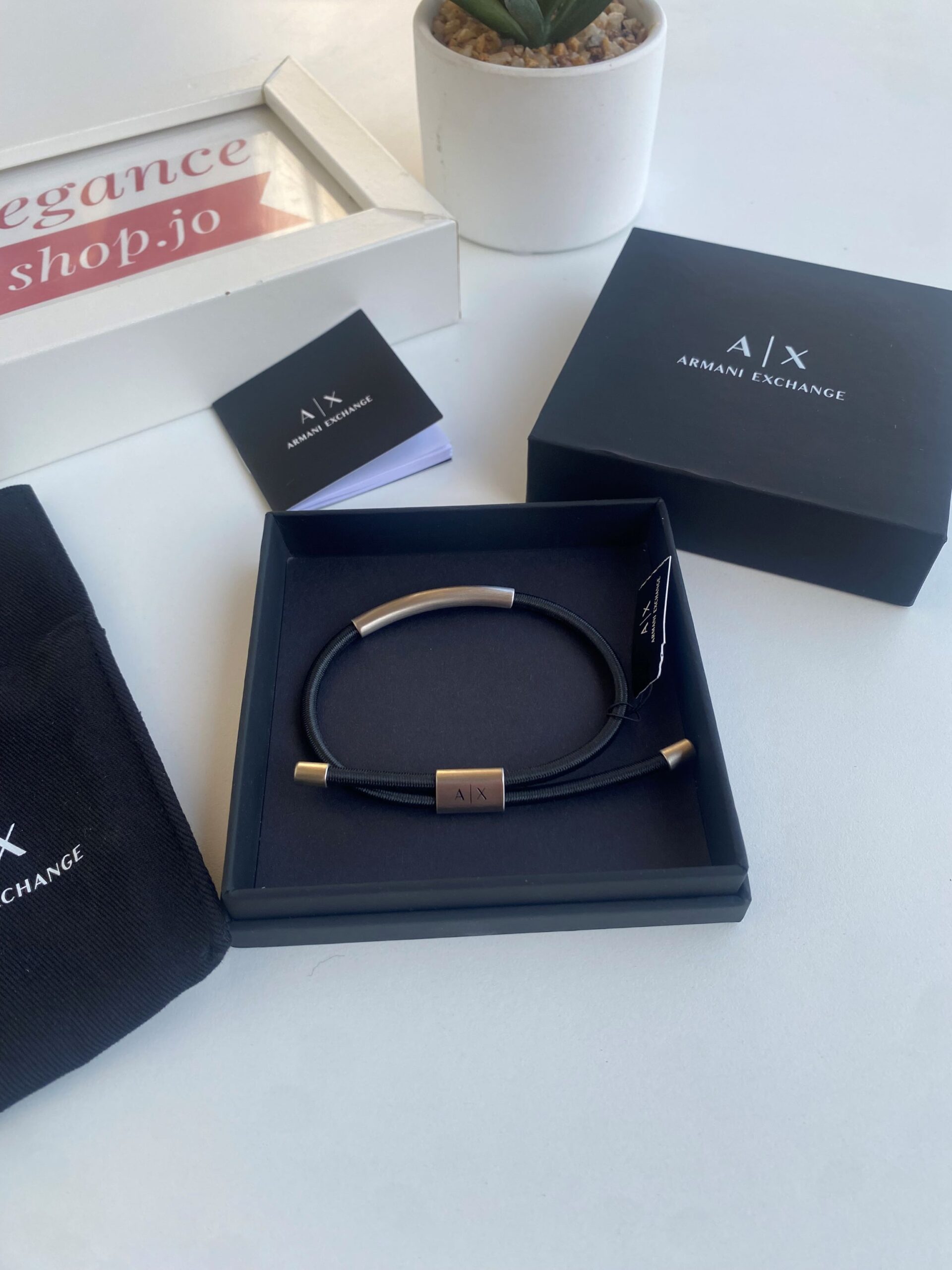 AX Armani Exchange Men's Nylon Bracelet - Image 5