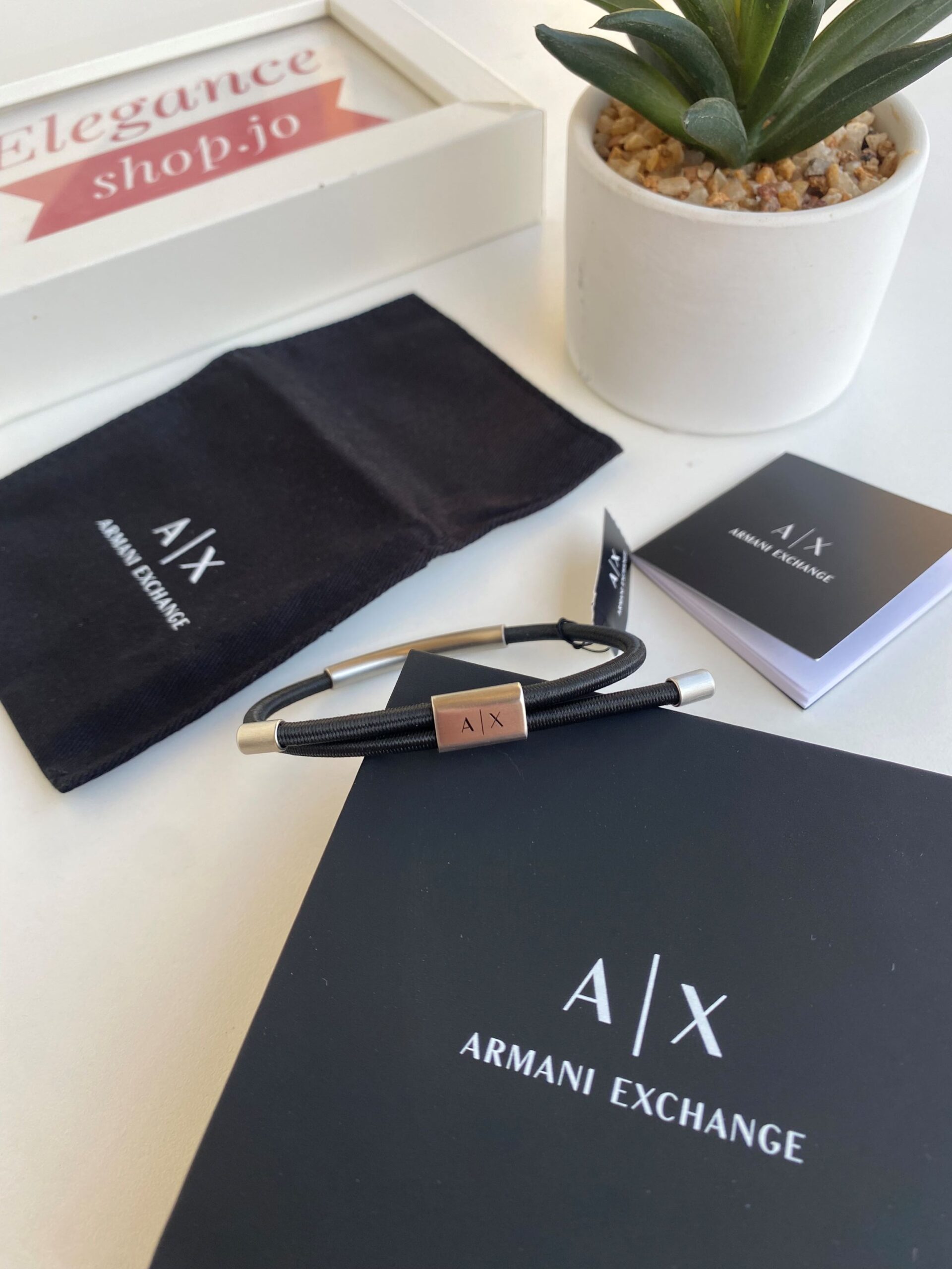 AX Armani Exchange Men's Nylon Bracelet - Image 3