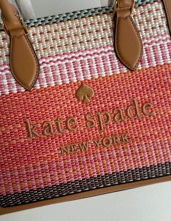 Kate Spade Ellie Straw Small Tote - Image 4